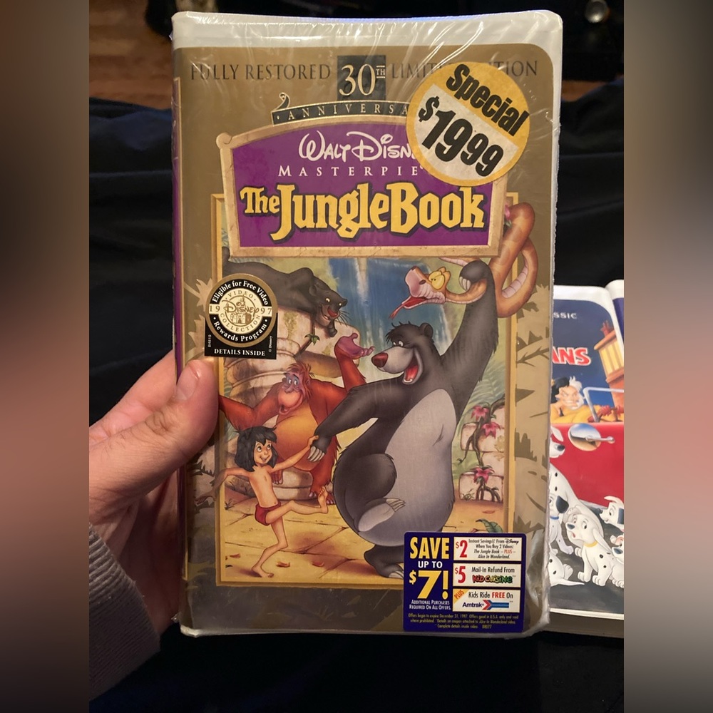 The jungle book 1,2 sealed.
